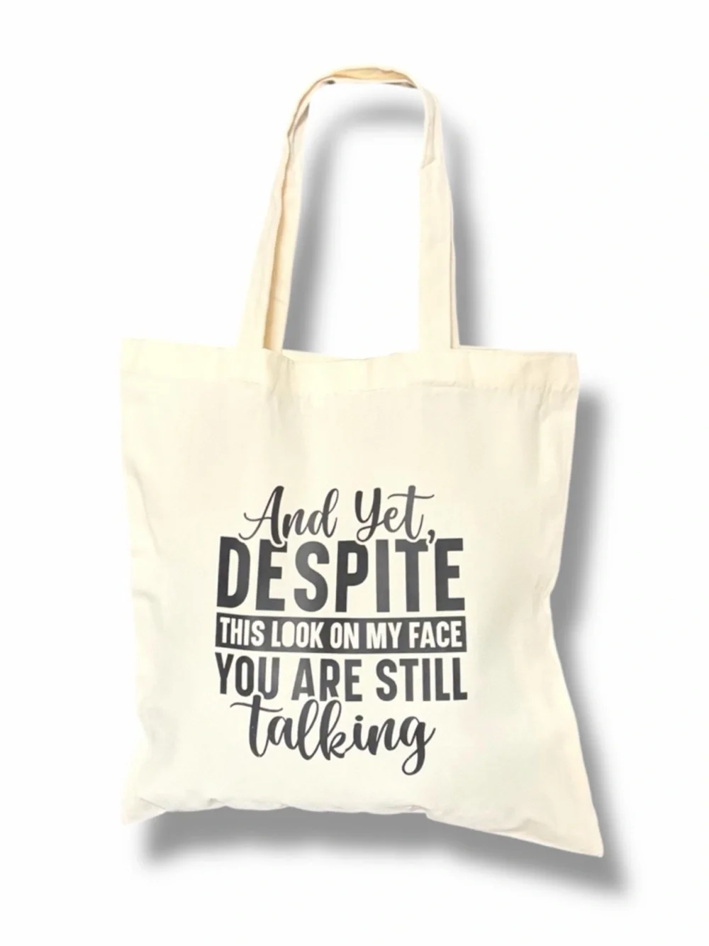 “Still Talking” Tote Bag - Picture 1 of 1